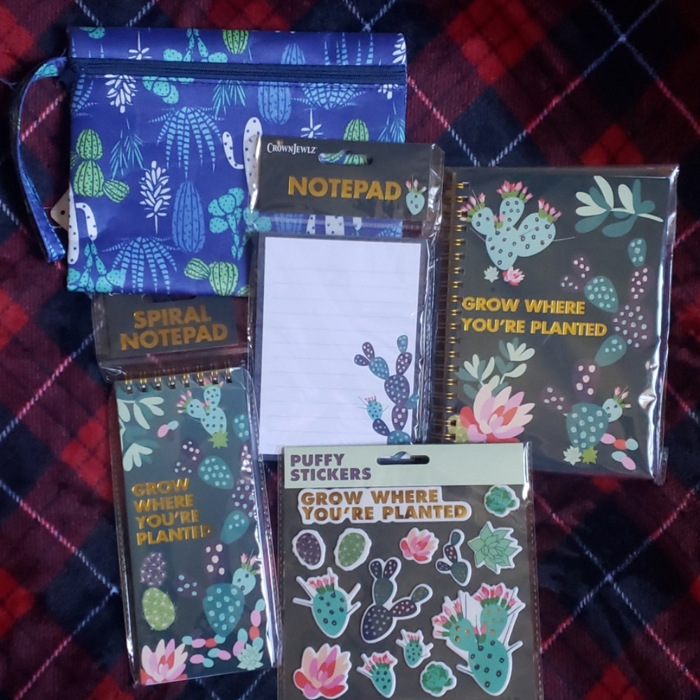 Cactus/Succulent Stationary Bundle